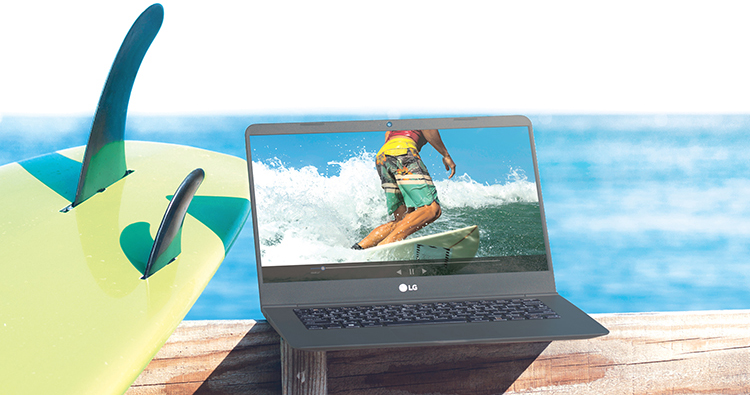 Laptop LG Gram 2018 14Z980-G AH52A5 Core i5-8250U / Win10 (14 inches) – Hàng Chính Hãng - Silver