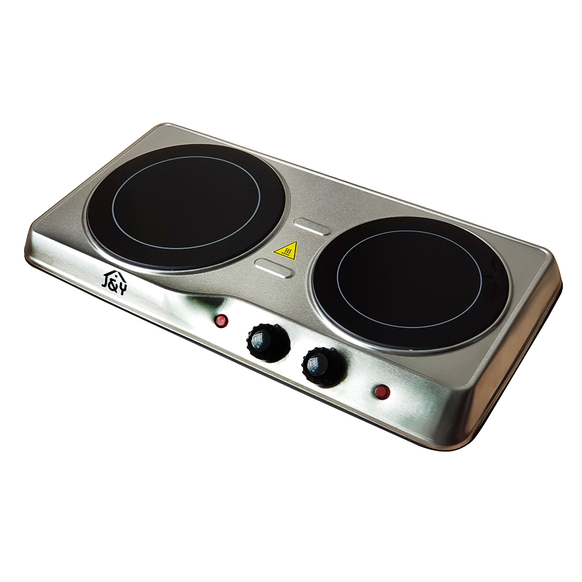 Bếp hồng ngoại đôi mặt kính Ceramic công suất 2000W Joyful Life JYEC-12801SS