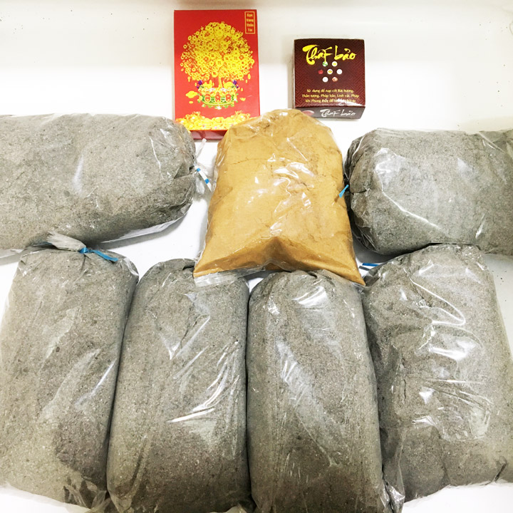 Bộ cốt bốc bát hương gia tiên, ban thờ thần tài đầy đủ (bát hương 8,10,12 cm)