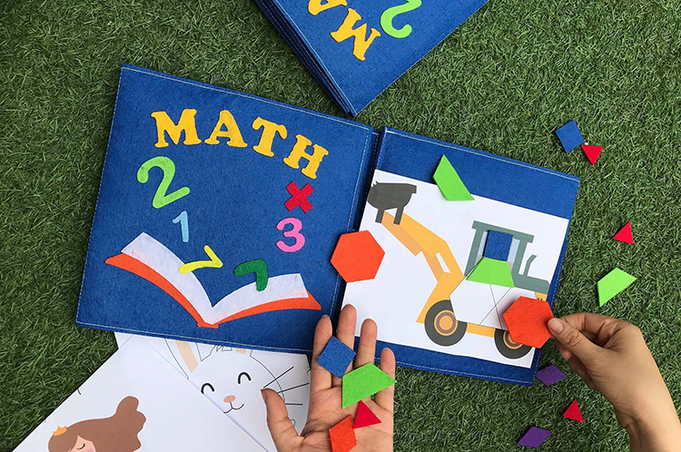 Sách Vải Sabe Rubik Toán Học