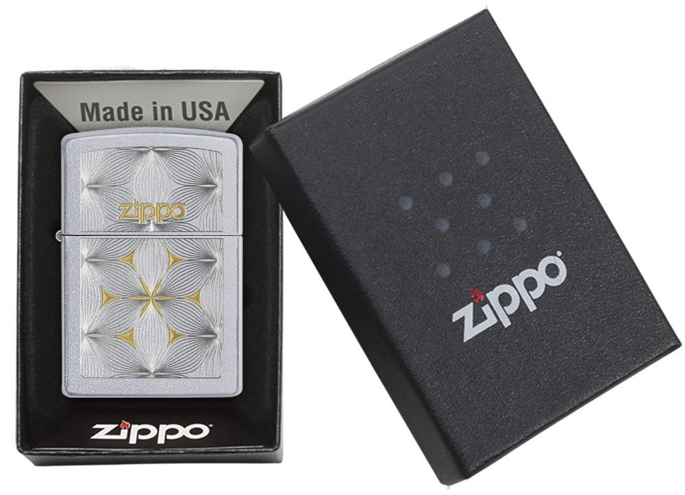 Zippo-Flowers-Satin-Chrome-29411-5