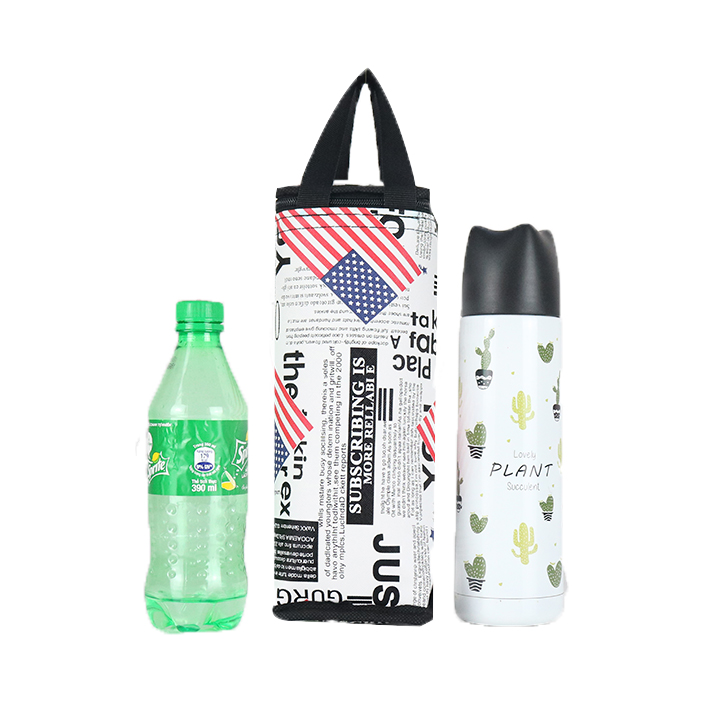 Túi giữ nhiệt bình nước phong cách Châu Mỹ