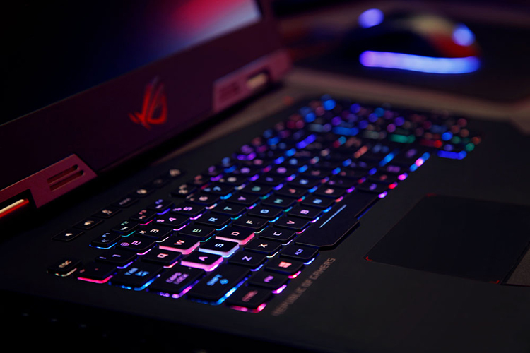 Laptop Gaming Asus ROG Griffin G703GI-E5132T Core i9-8950HK/Win10 (17.3 inch) - Titanium - Hàng Chính Hãng
