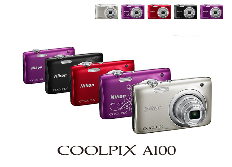 Máy Ảnh Kỹ Thuật Số Xách Tay Nikon (NIKON) Coolpix A100 ( (20.05 MP,Màn Hình 2.7 Inche, Zoom Quang Học 5x, Góc Rộng 26mm)
