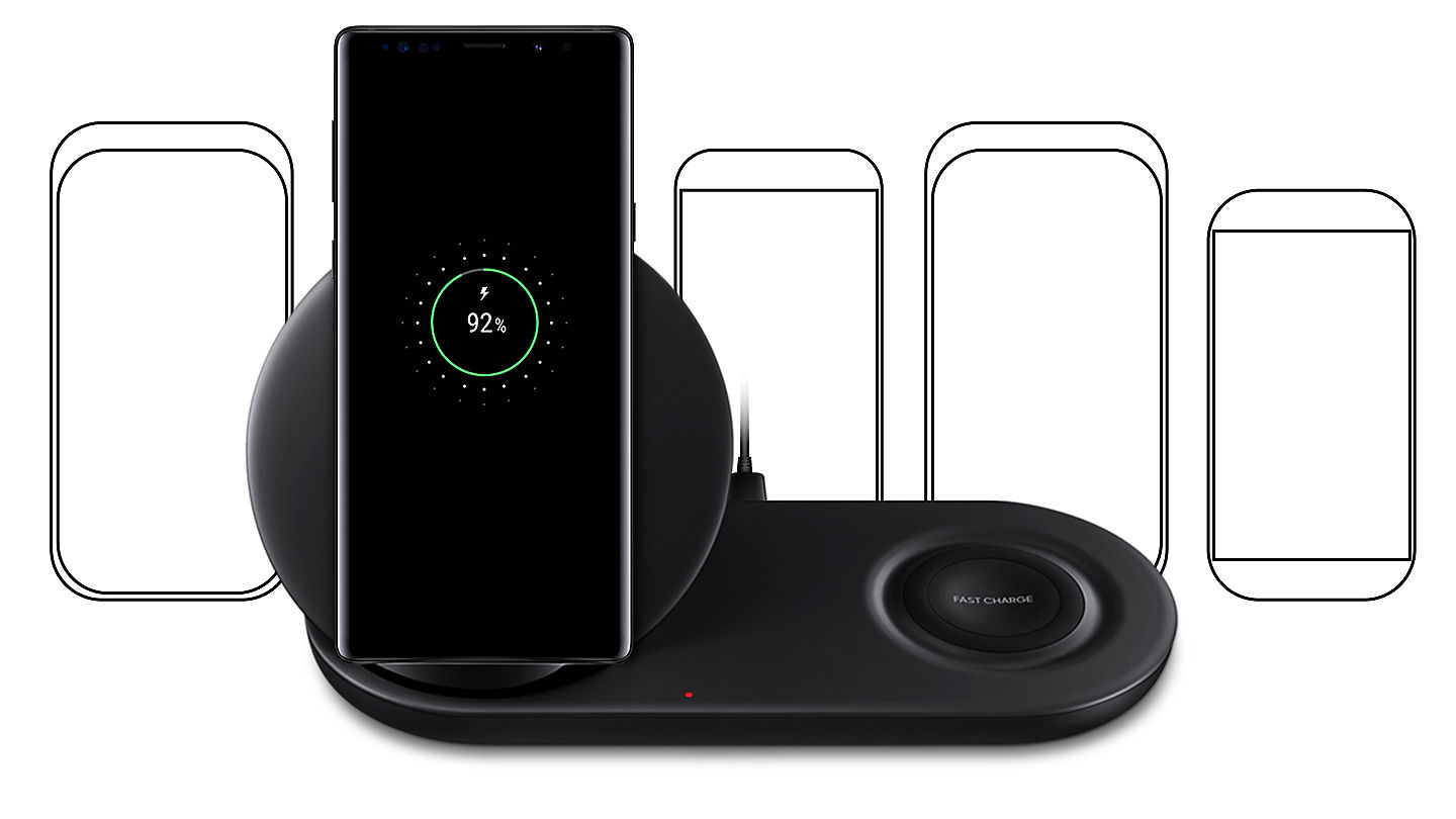 Đế Sạc Đôi Không Dây Samsung - Hàng Chính Hãng