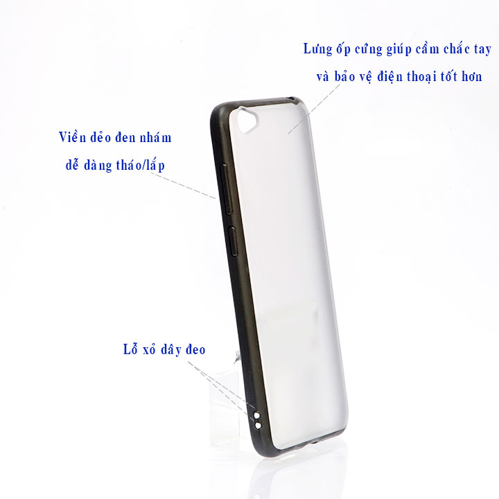 Ốp lưng viền TPU cao cấp cho Vivo Y55 - Hoa Gió 07