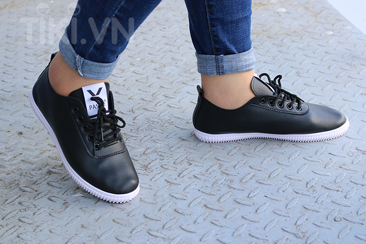 Giày Sneakers Nữ PASSO GTK063 - Đen