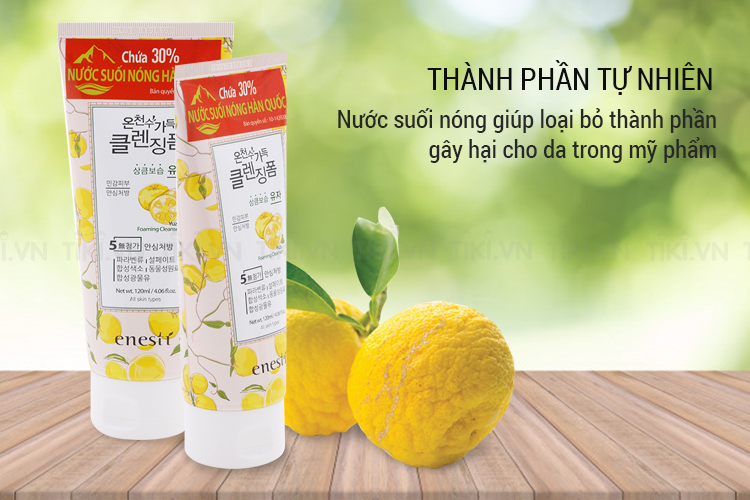 Sữa Rửa Mặt Suansu Yuzu Enesti (120ml)