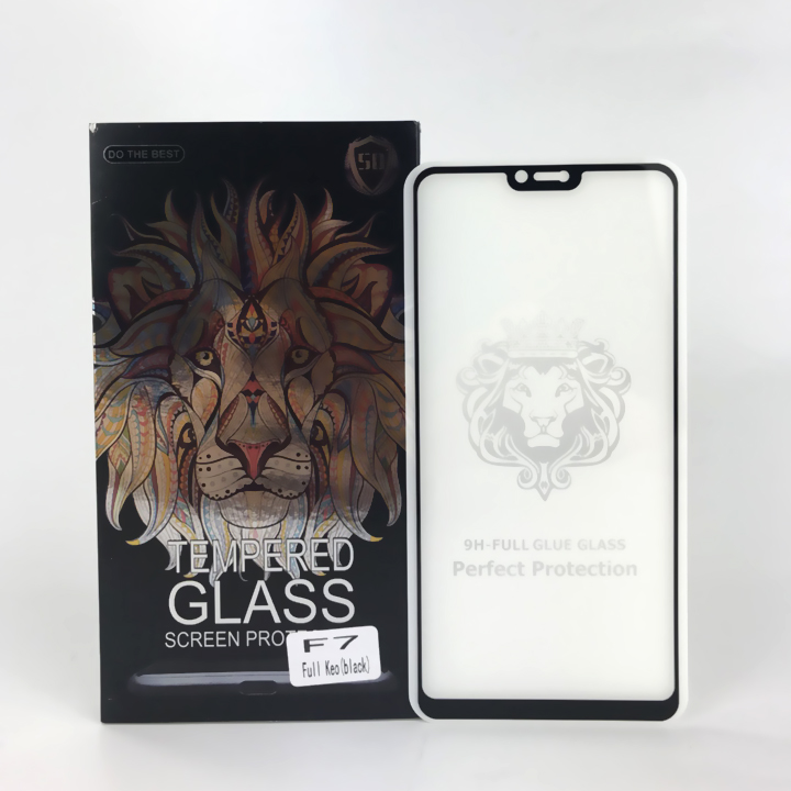 Kính Cường Lực 5D Full Màn Hình Cho Oppo F7 - Màu Đen