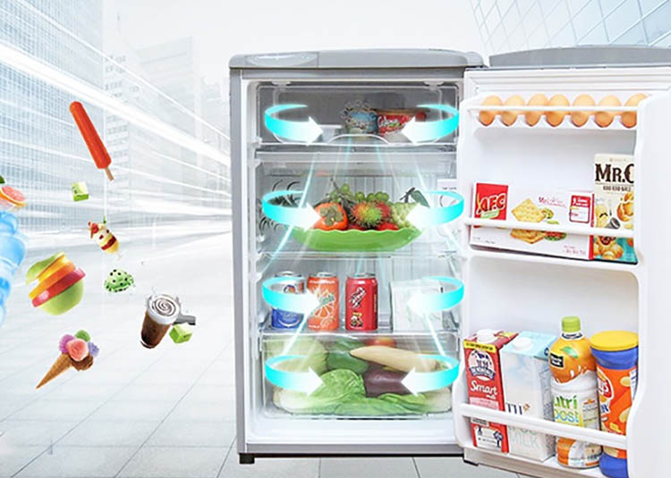 Tủ Lạnh Mini Aqua AQR-55ER-SS (50L)