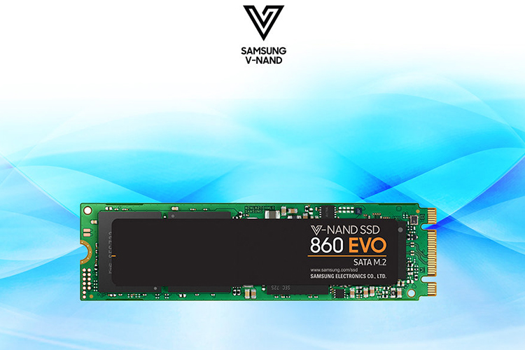 Ổ Cứng SSD Samsung 860EVO 500GB NVMe M.2 2280 - Hàng Chính Hãng