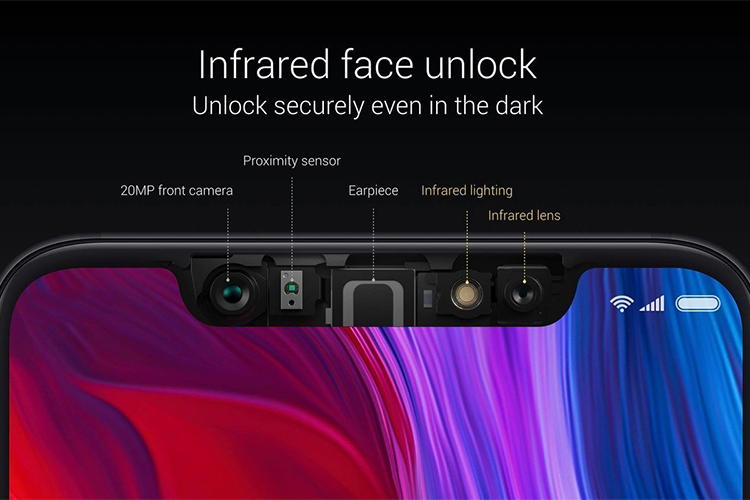 Điện Thoại Xiaomi Mi 8 (6/128) - Hàng Chính Hãng DGW