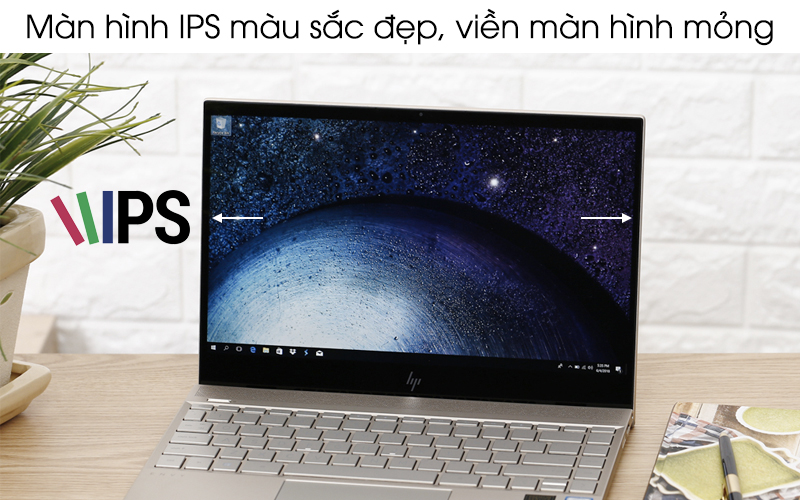 Laptop HP Envy 13-ah0027TU 4ME94PA Core i7-8550U/Win10 (13.3 inch) - Gold - Hàng Chính Hãng