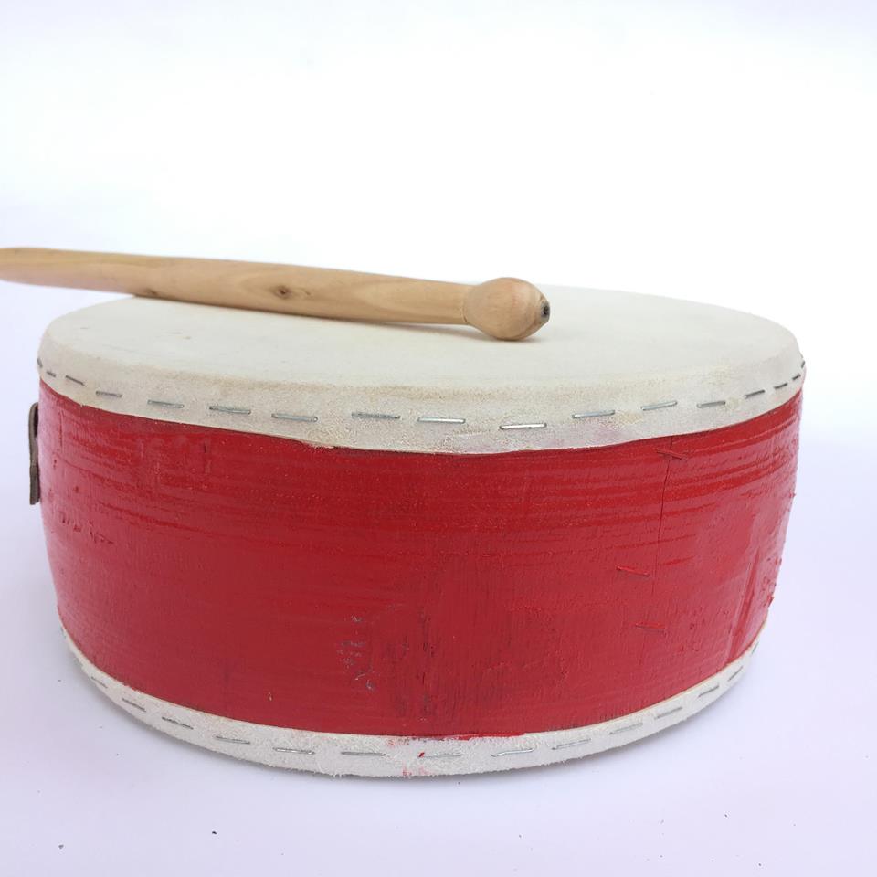 Trống da truyền thống chơi trung thu 
