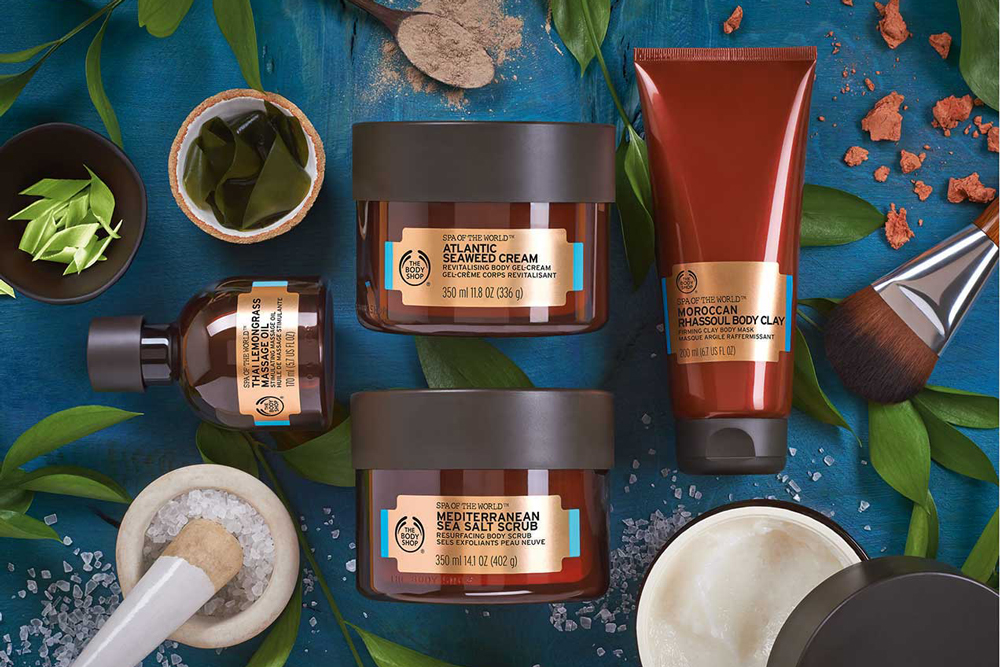 Tẩy Da Chết The Body Shop Mediterranean Sea Salt Spa Of The World (350ml)