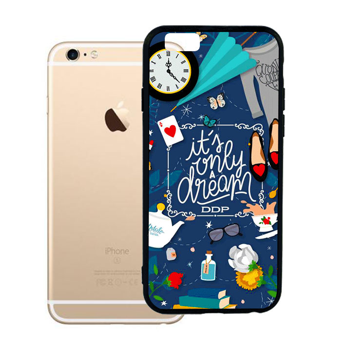 Ốp lưng viền TPU cao cấp cho Iphone 6 Plus - Dream Girl 02