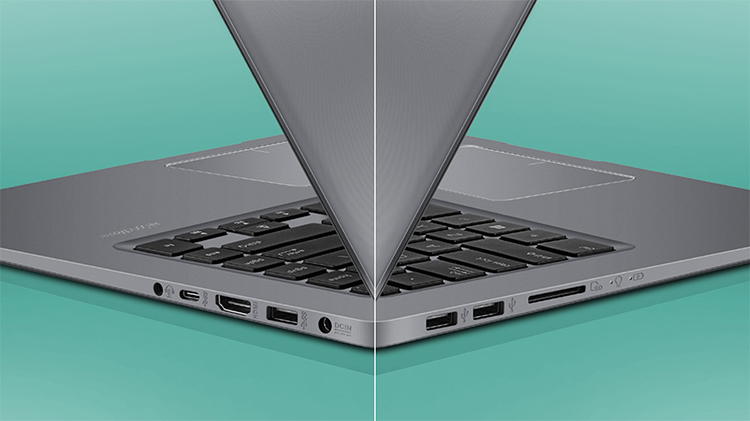 Laptop Asus Vivobook A411UA-EB447T Core i3-7100U/Win10 (14.1 inch) - Gold - Hàng Chính Hãng