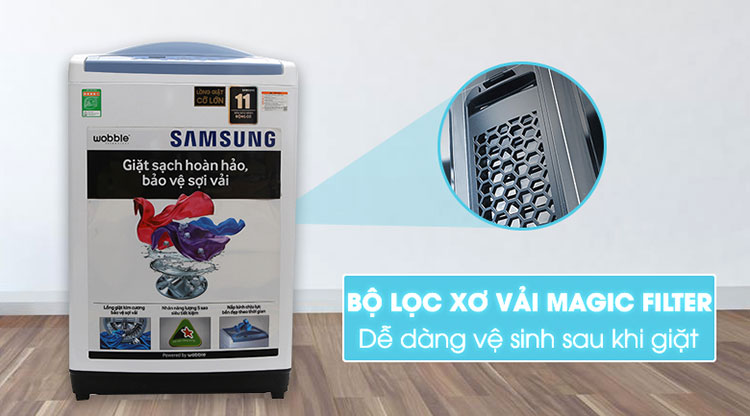 Máy Giặt Cửa Trên Samsung WA85M5120SW/SV (8.5kg) - Trắng