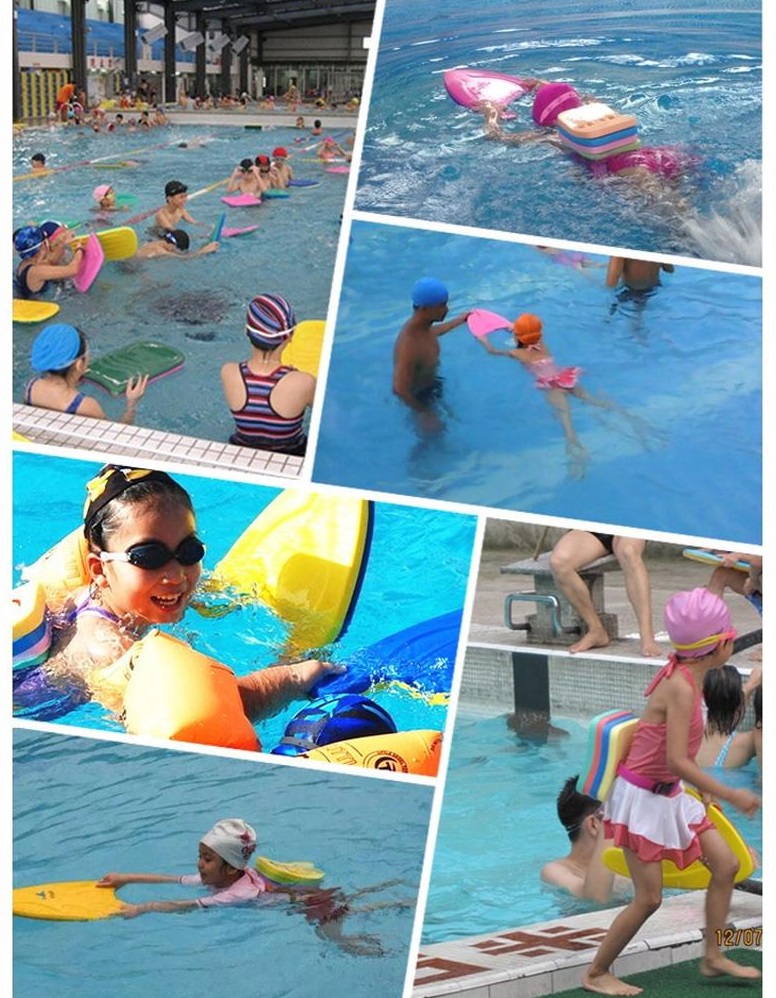 Phao ván tập bơi hình TIM - màu NGẪU NHIÊN, sử dụng cho trẻ nhỏ và người mới tập bơi - POKI