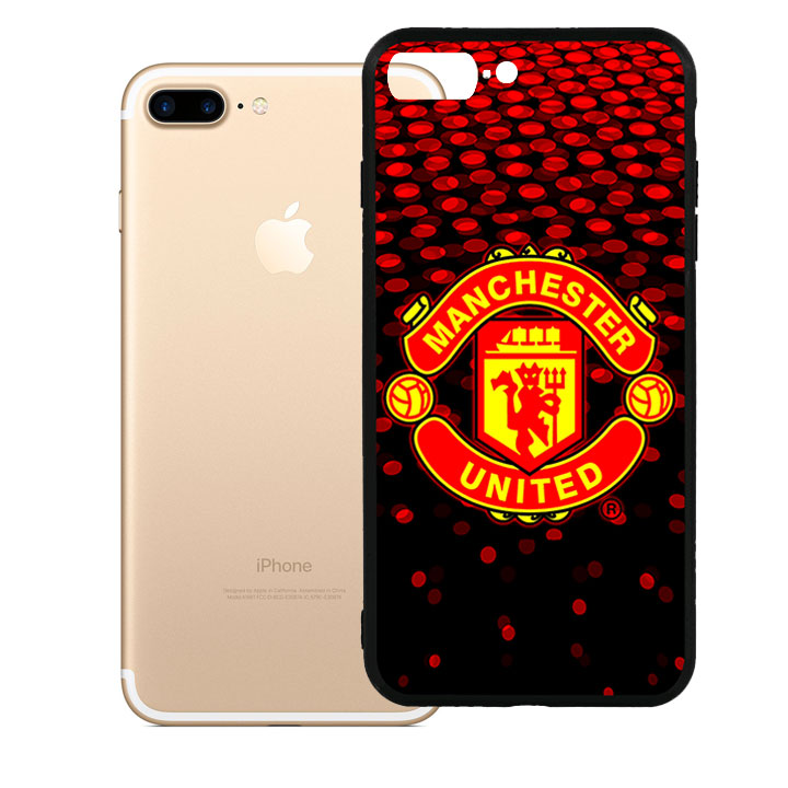 Ốp lưng viền TPU cao cấp cho Iphone 7 Plus - Clb Mu 02