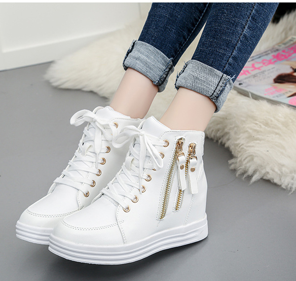 Giay boot nữ cổ cao cá tính BM065T