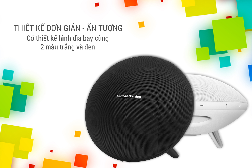 Loa Bluetooth Harman Kardon Onyx Studio 3 60W - Hàng Chính Hãng