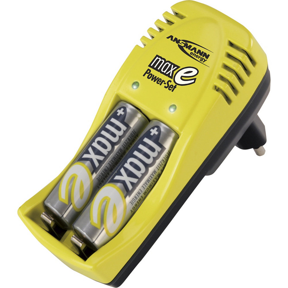 Bộ sạc Pin ANSMANN Power Set - kèm 2 pin AA-2850