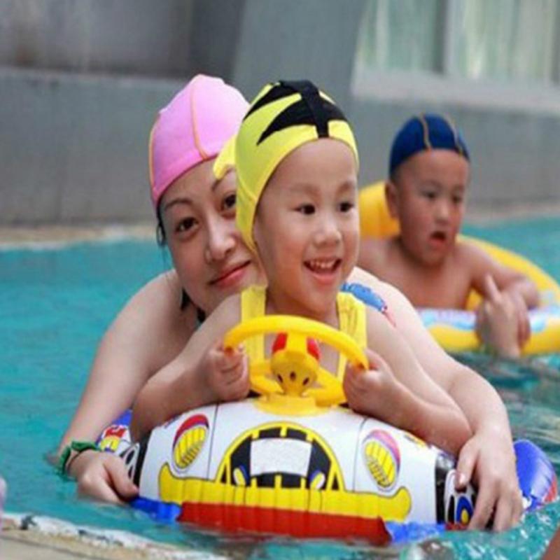 Phao bơi trẻ em xỏ chân ô tô CHỐNG LẬT cho bé từ 0-5 tuổi, thiết kế độc đáo, màu sắc ngộ nghĩnh - POKI