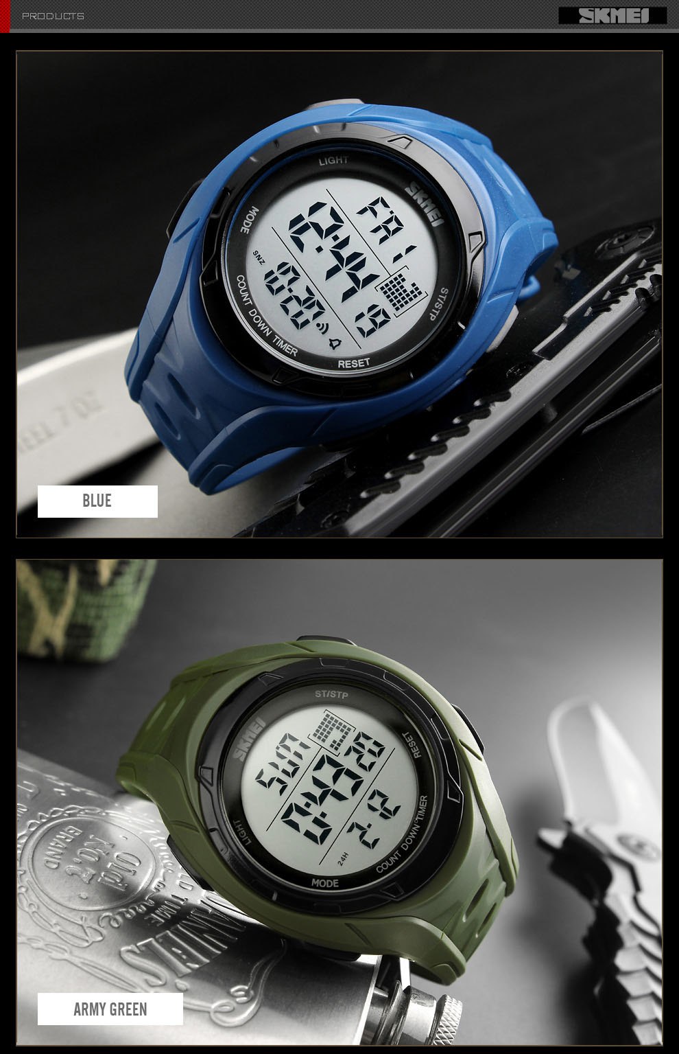 Đồng Hồ Nam Thể Thao SKMEI 1313 - DHA575