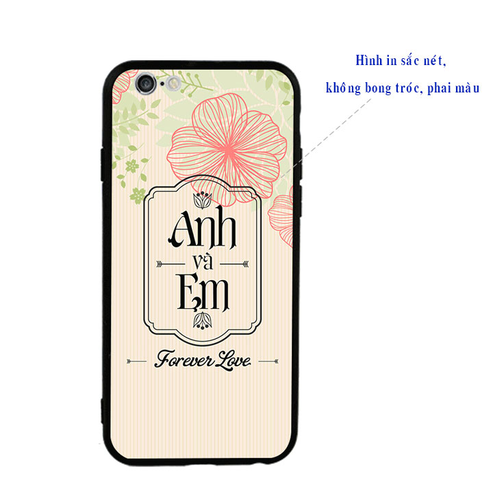 Ốp lưng viền TPU cao cấp cho Iphone 6 Plus - Anh Và Em