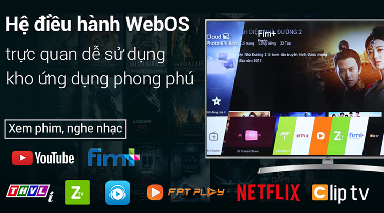 Smart Tivi LG 75 Inch 4K UHD 75UK6500PTB