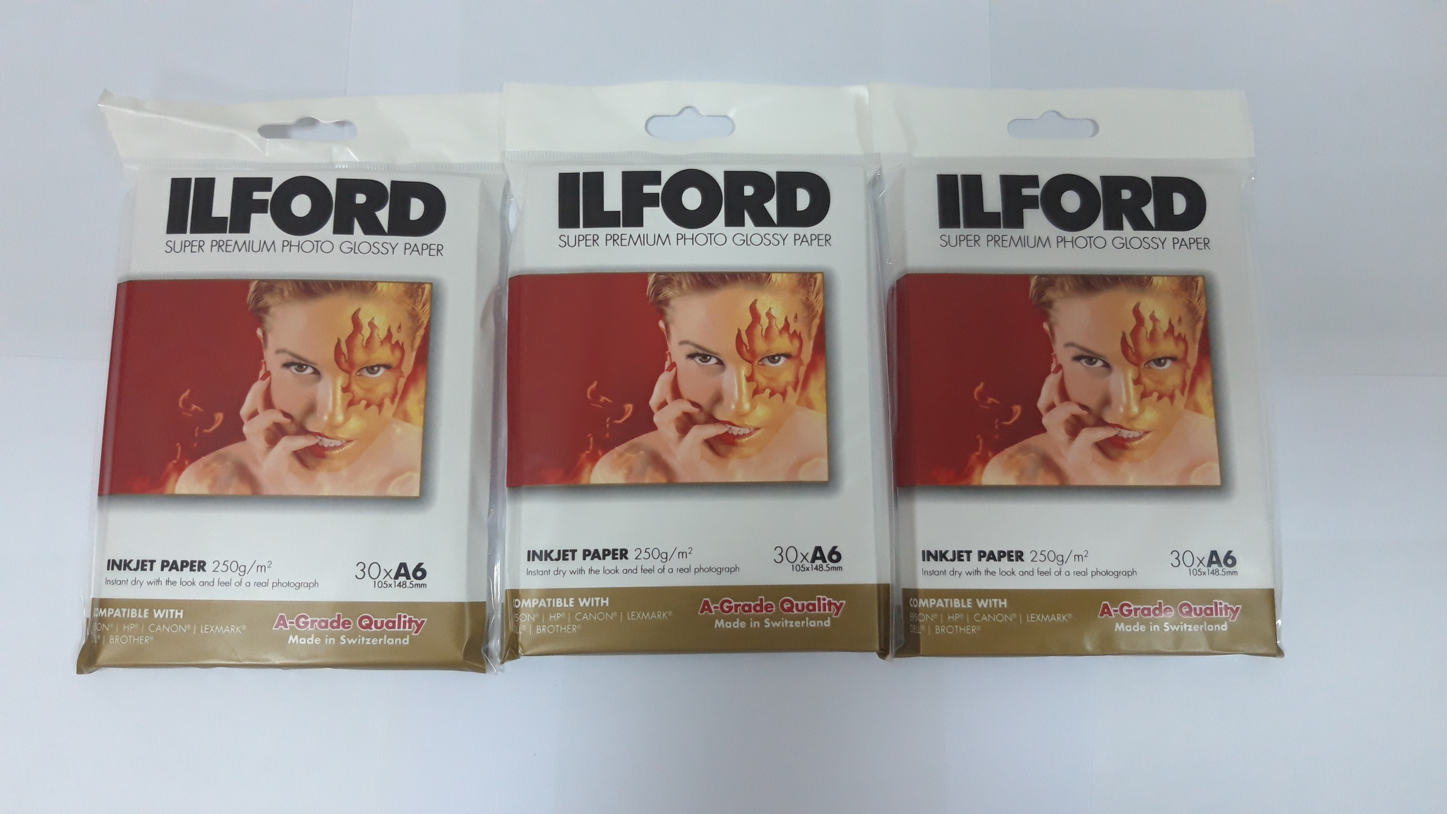 Giấy in ảnh thẻ ảnh hàn quốc khổ a6 thương hiệu ILFORD  thụy sĩ 