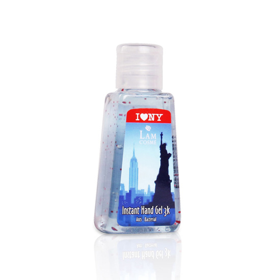 Hộp 12 chai Gel rửa tay khô 3k (60ml) Lamcosmé Set Gia đình, Công thức độc quyền 3K ( Không nước, không khăn, không khuẩn)