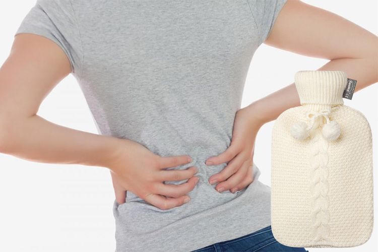 Túi Chườm Nóng Fashy Germany Bọc Len (Trắng)