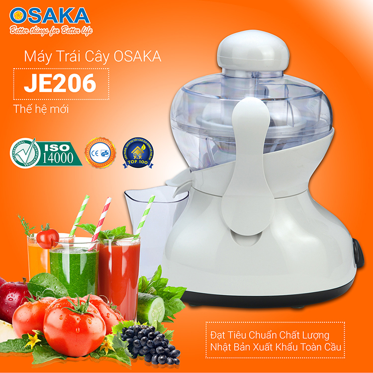 Máy Ép Trái Cây Osaka JE206 (300W)