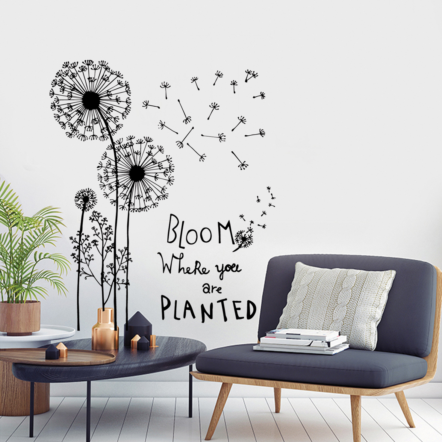 Decal dán tường Bloom Planted JM8390