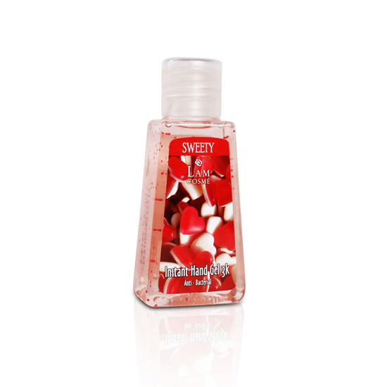 Hộp 12 chai Gel rửa tay khô 3k (60ml) Lamcosmé Set Gia đình, Công thức độc quyền 3K ( Không nước, không khăn, không khuẩn)