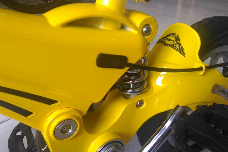 Xe Đạp Trẻ Em LANQ FD1641 2017 (Vàng)