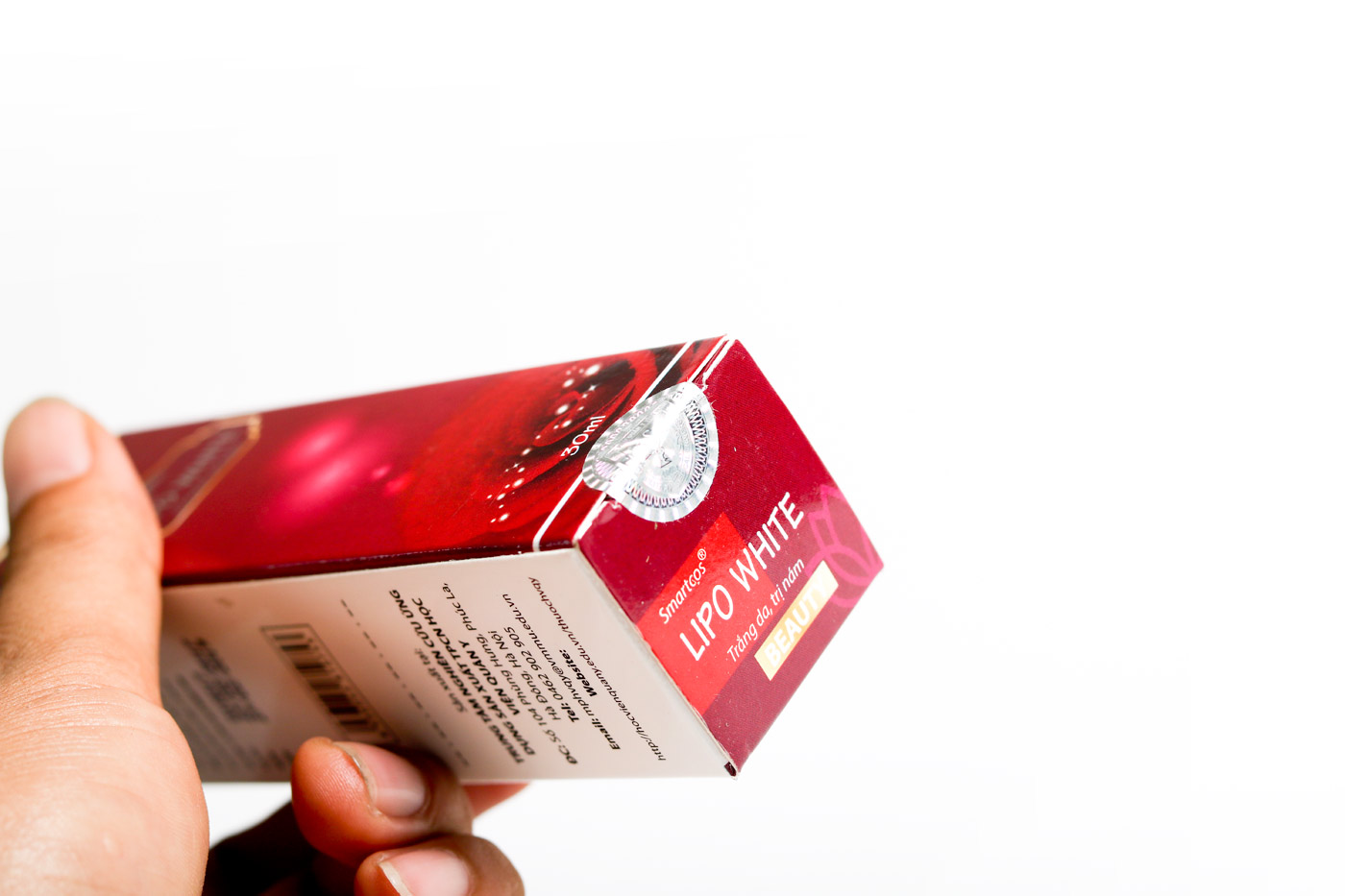 Kem trị nám Lipo White Học Viện Quân Y 30ml [Tặng 1 bột Cám Gạo Herbario đắp mặt 100g]