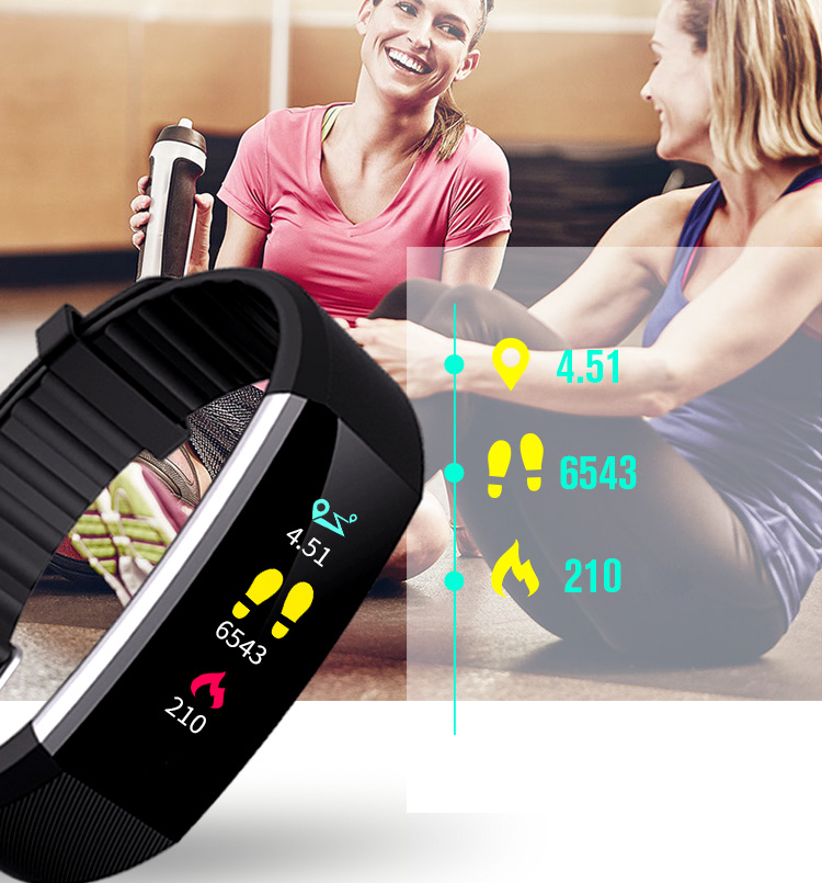 Vòng Đeo Tay Thông Minh Không Thấm Nước W3-Màu Xanh