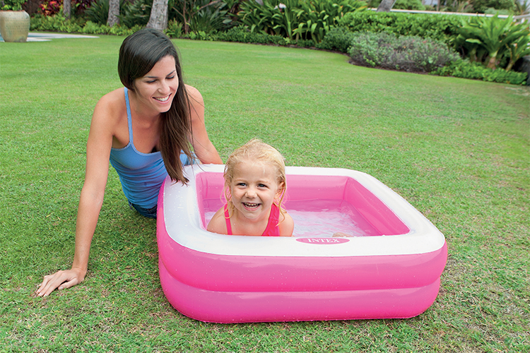 Bể Bơi Phao 57100 Intex (85 x 85 x 23 cm) (Giao ngẫu nhiên)