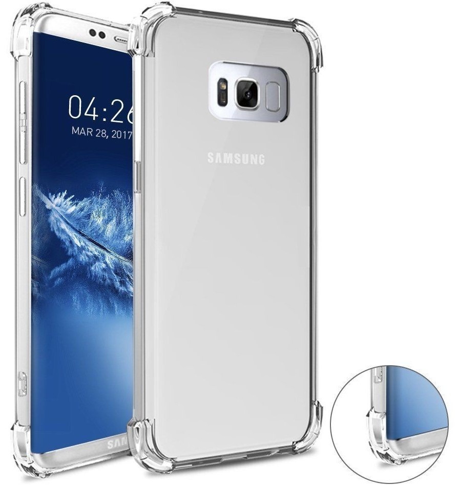 Ốp Lưng Dẻo Chống Sốc Phát Sáng Cho Samsung Galaxy Note 8 (Trong Suốt)