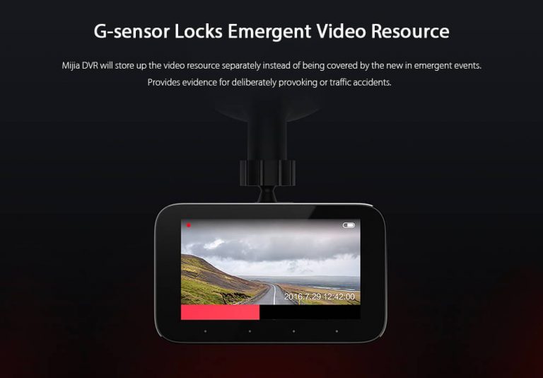 Camera Hành Trình Cho Xe Hơi Xiaomi Mijia