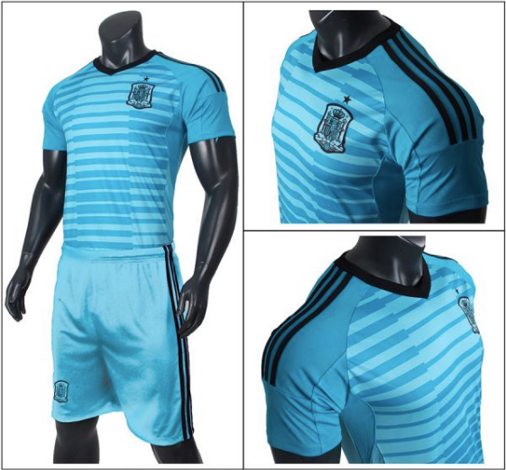 Đồ đá banh Đội tuyển Tây Ban Nha World Cup 2018 Sportslink (Xanh lý)	