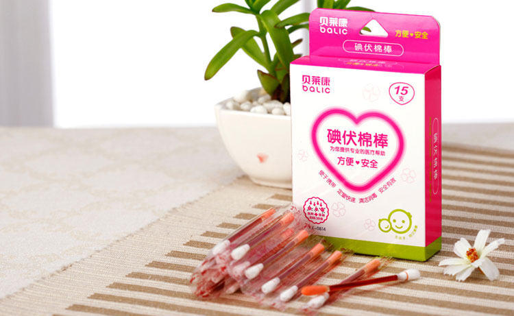 Tăm Bông Em Bé Balic (15 cái / hộp x 3 hộp)