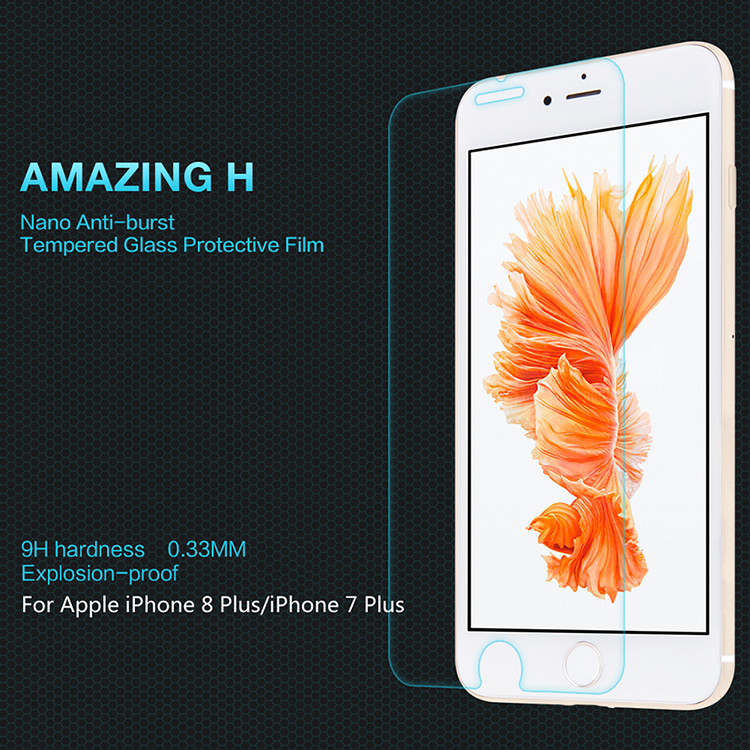 Miếng Dán Cường Lực Iphone 8 Độ Cứng 9H Nillkin - Hàng Chính Hãng
