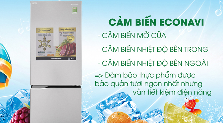 Tủ Lạnh Inverter Panasonic NR-BV329QSV2 (290L)