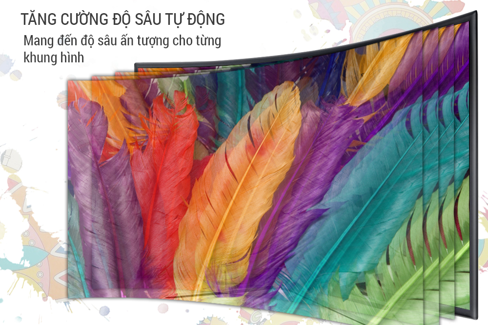 Smart Tivi Màn Hình Cong Samsung 49 inch Full HD UA49M6300AKXXV 