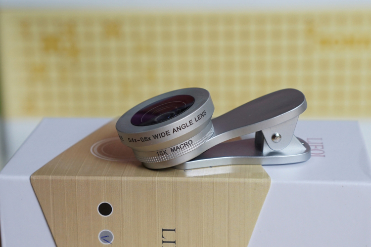 Ống Kính Đa Năng 2 Trong 1 LIEQI LQ-034 (Macro + Wide)