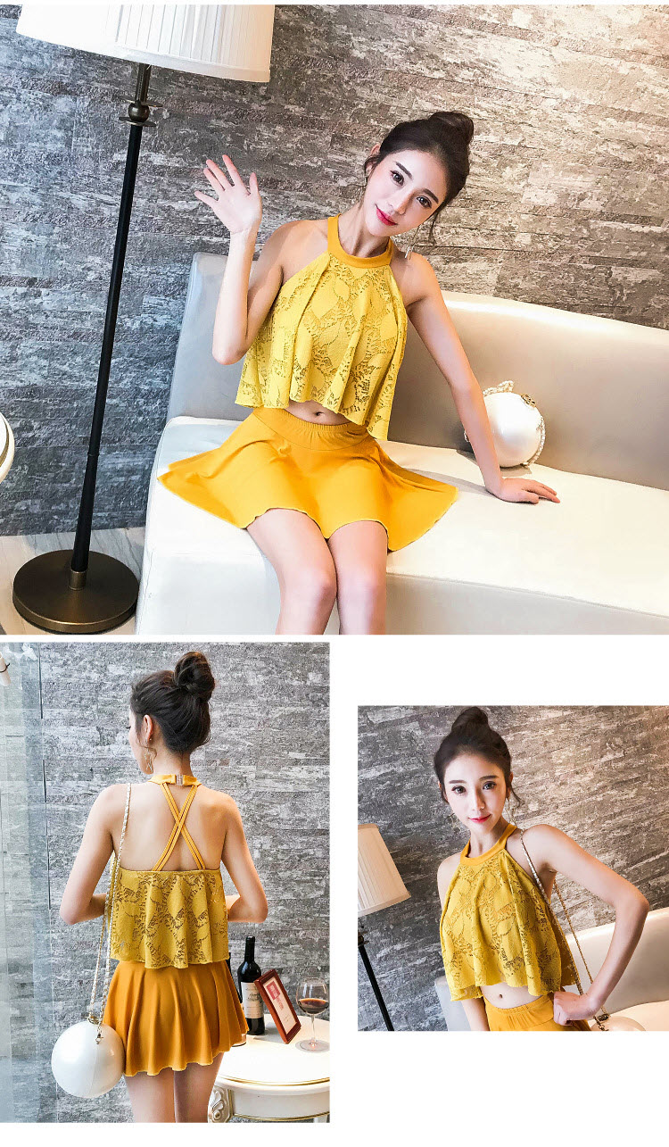 Đồ Bơi Nữ Hở Lưng Dễ Thương
